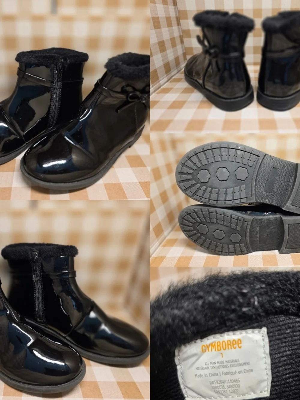 Gymboree black patent